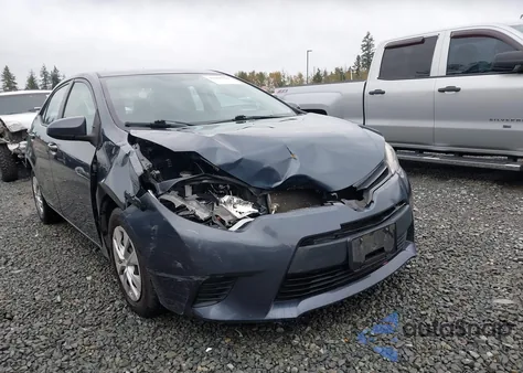 2014 Toyota Corolla L z USA, uszkodzony, nr VIN 2T1BURHE2EC070873